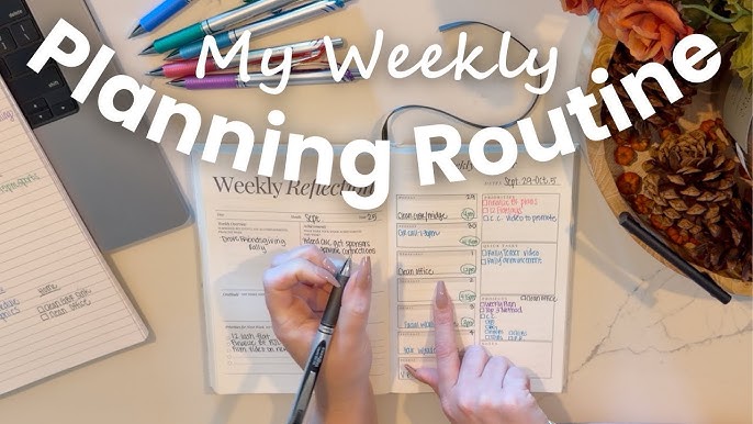 How to Plan Your Week with Purpose