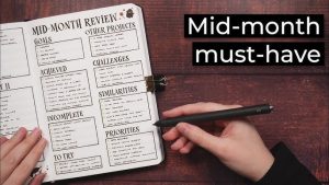 How to Review Your Month in 20 Minutes