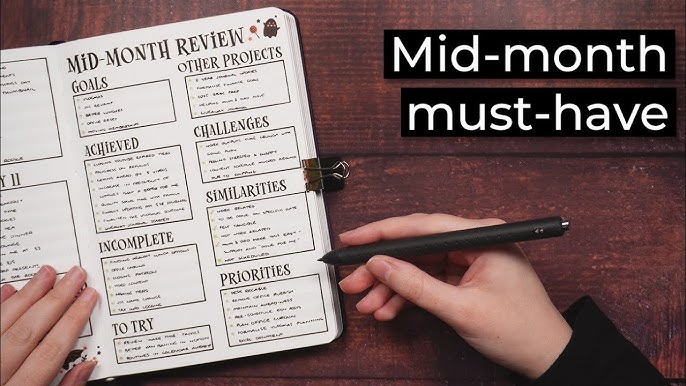 How to Review Your Month in 20 Minutes